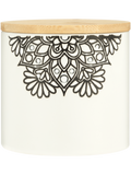 Black And White Canister