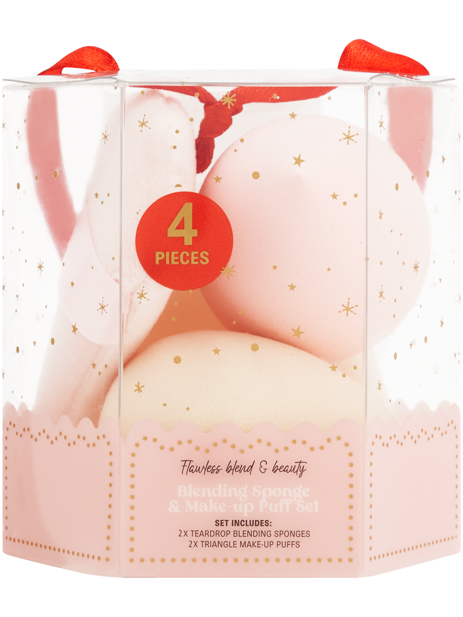Blending Sponge & Make-Up Puff Set