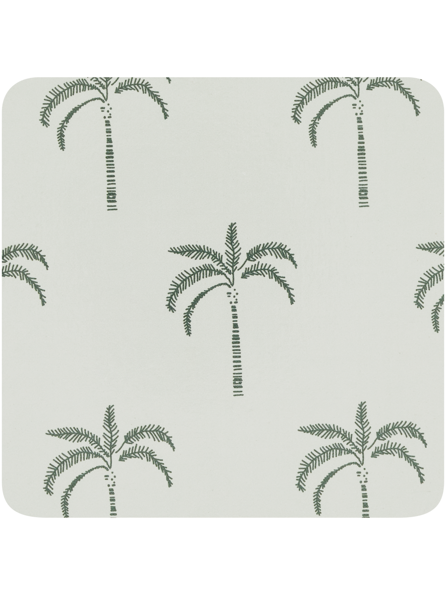 Palm Tree Pattern Coasters
