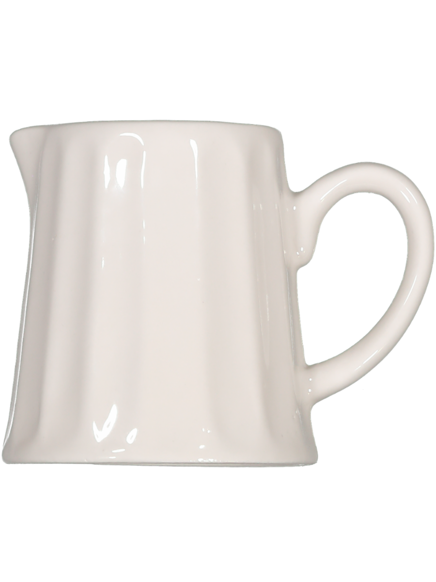White Milk Jar