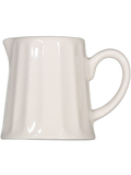 White Milk Jar