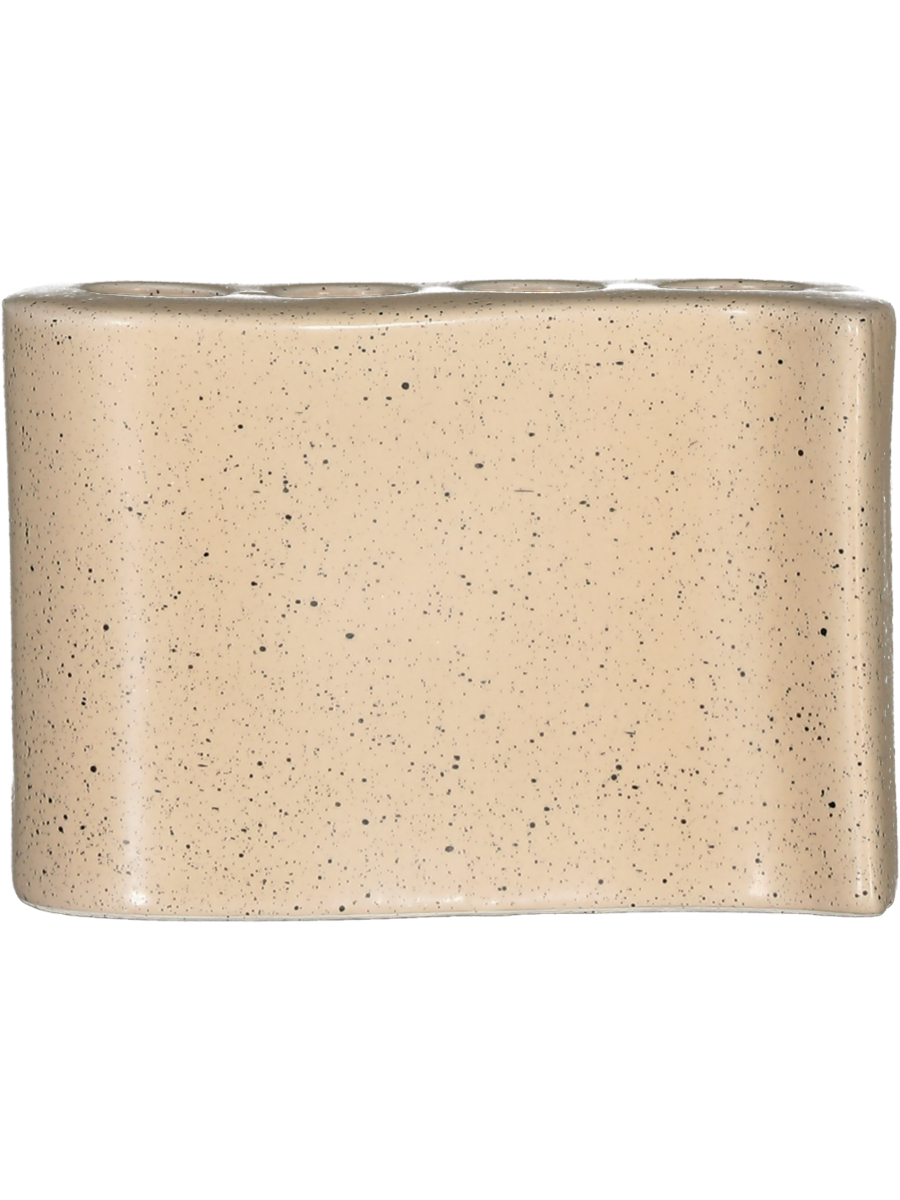 Speckled Ceramic Toothbrush Holder