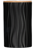 Black Toothbrush Holder