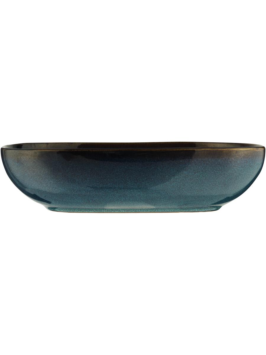 Blue Rectangle Plate