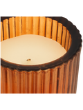 Amber Glass Candle