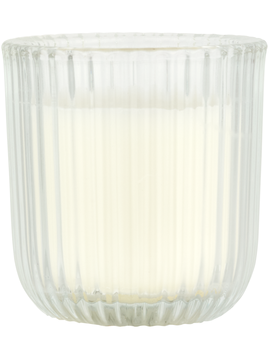 Textured Glass Candle