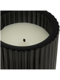 Black Glass Candle