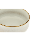 Gold Rim Glass Bowl (1)