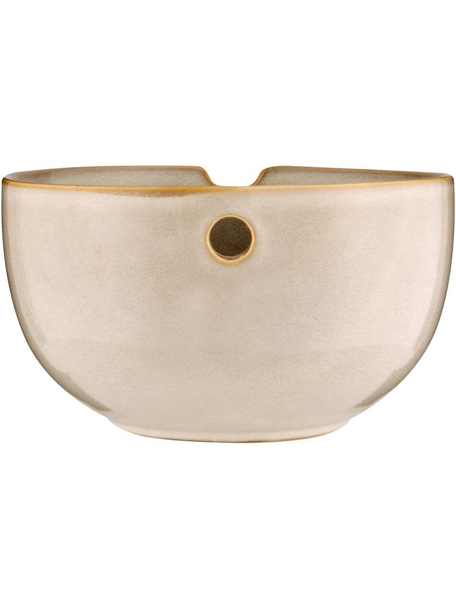Ceramic Noodle Bowl With Chopstick Holder