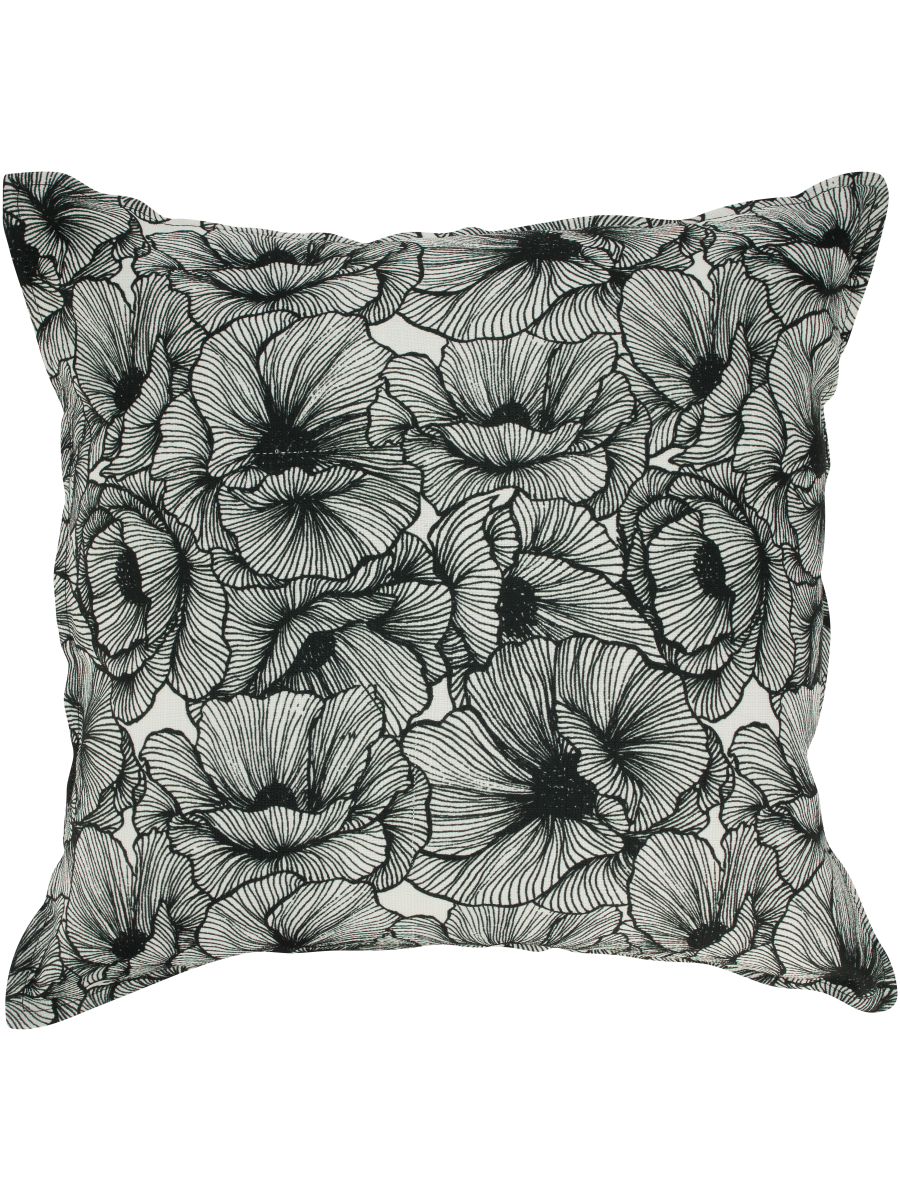 Green Flower Scatter Cushion