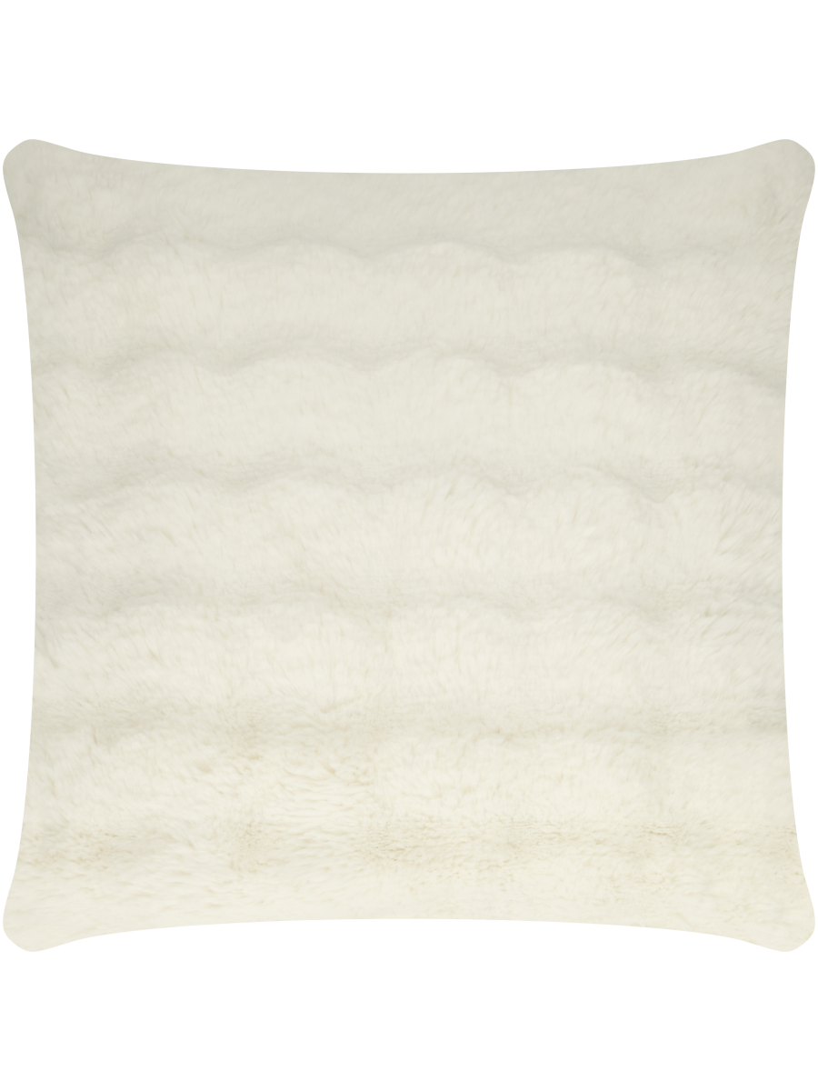 Faux Rabbit Fur Scatter Cushion