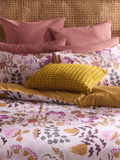 Yellow Pom Pom Scatter Cushion