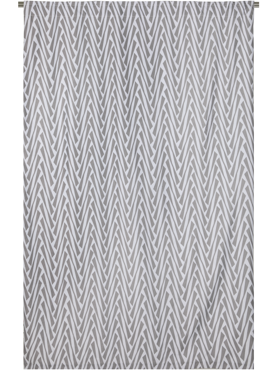 Rya Taped Lined Microfiber Curtain