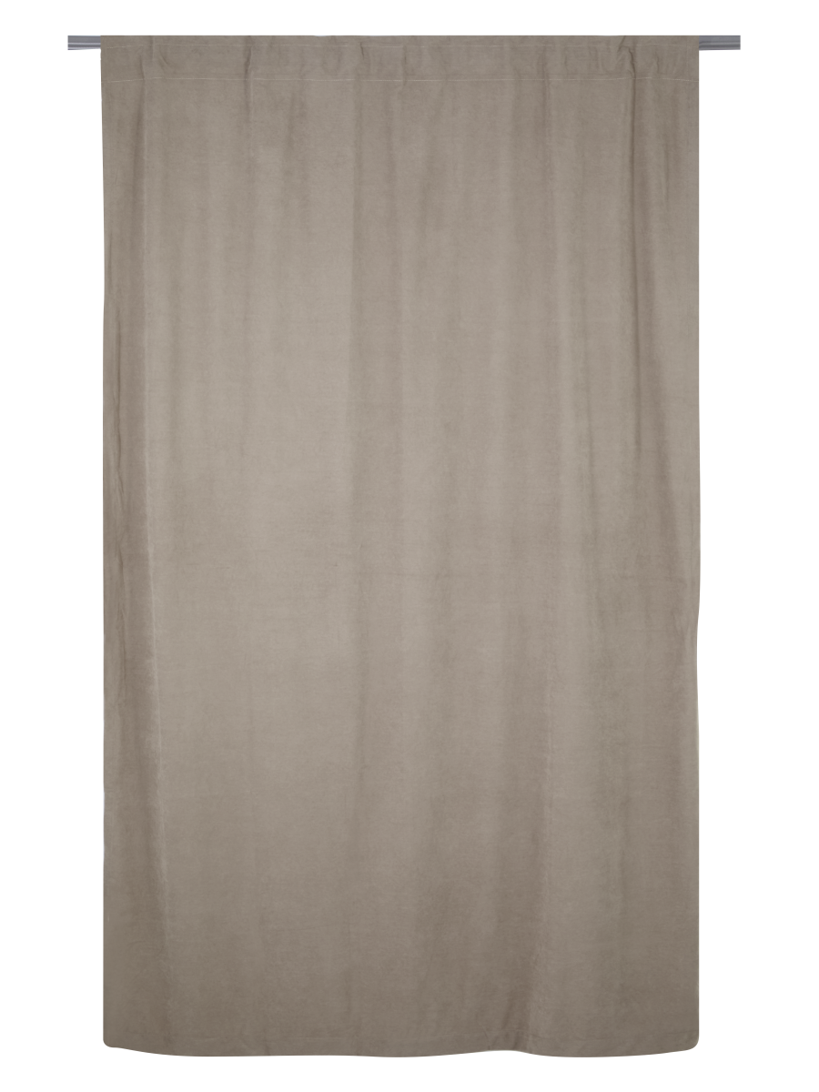 Unlined Taped Curtain