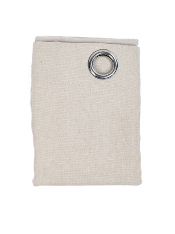 Cream Unlined Eyelet Curtain