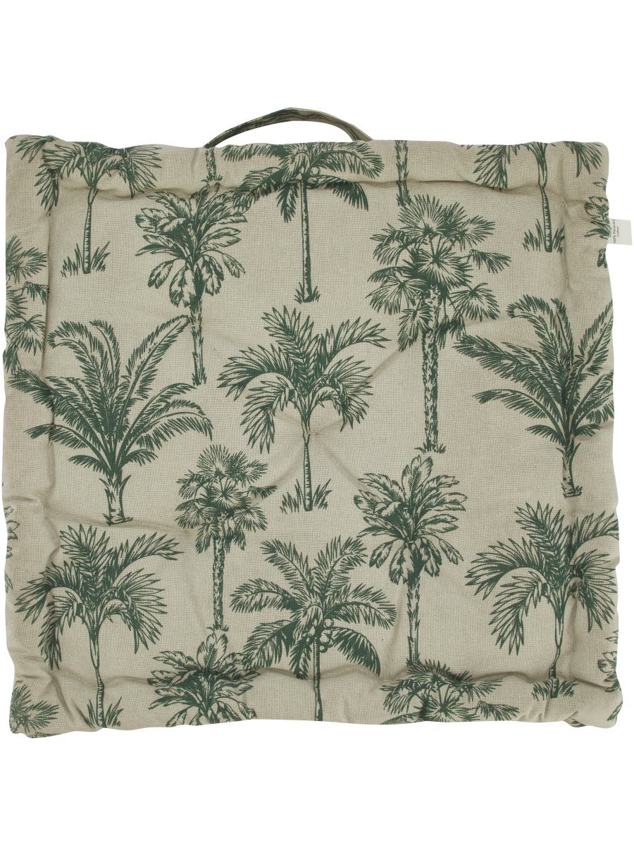 Palm Tree Outdoor Chair Pad