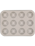 12 Cup Grey Muffin Tray