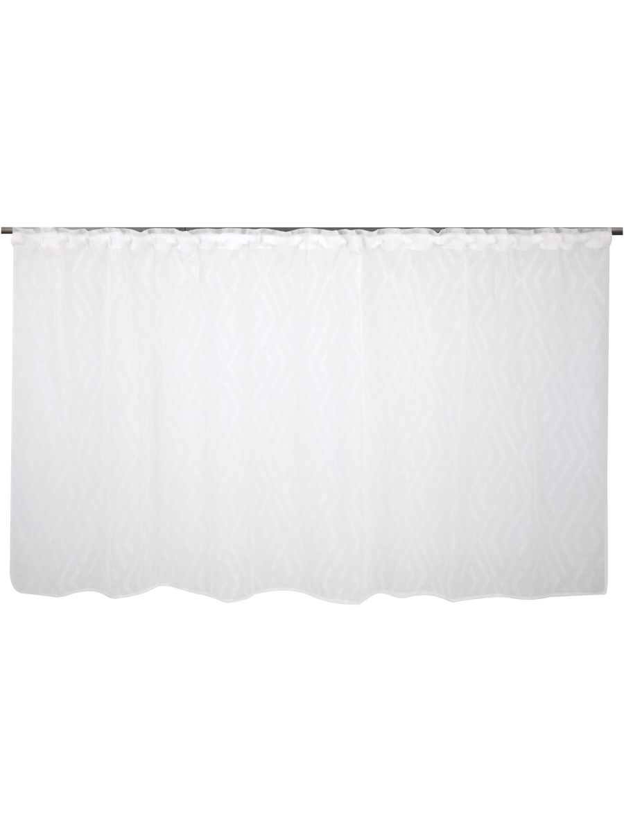 Cafe Taped Unlined Curtain