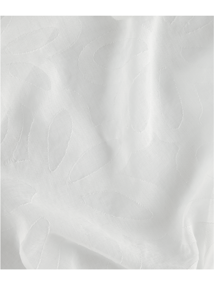 Sheer Cafe Taped Unlined Curtain