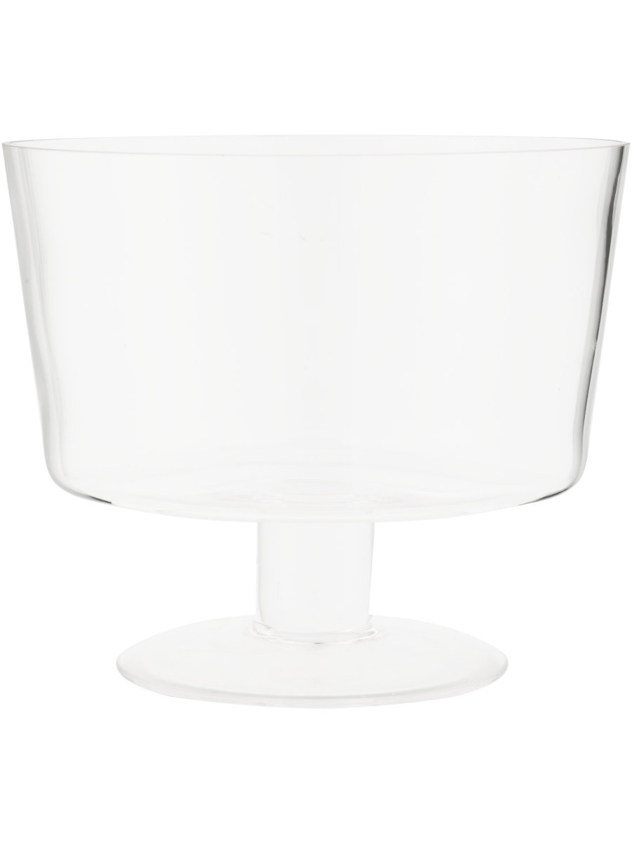 Stemmed Glass Bowl 18.5x12cm