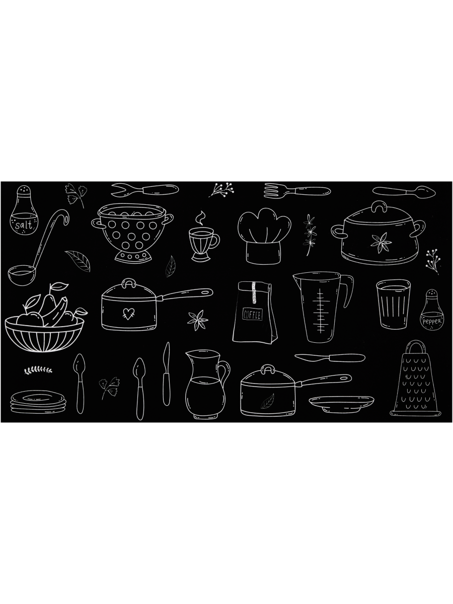 Cutlery Kitchen Mat