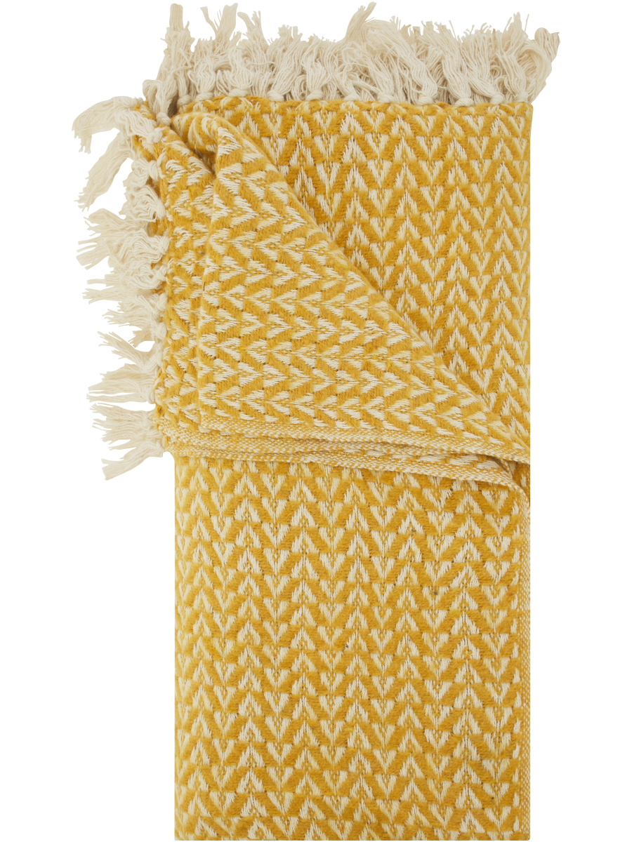 Poly Cotton Throw