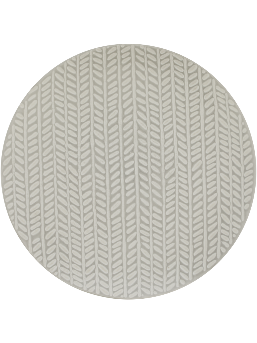 Patterned Ceramic Dinner Plate