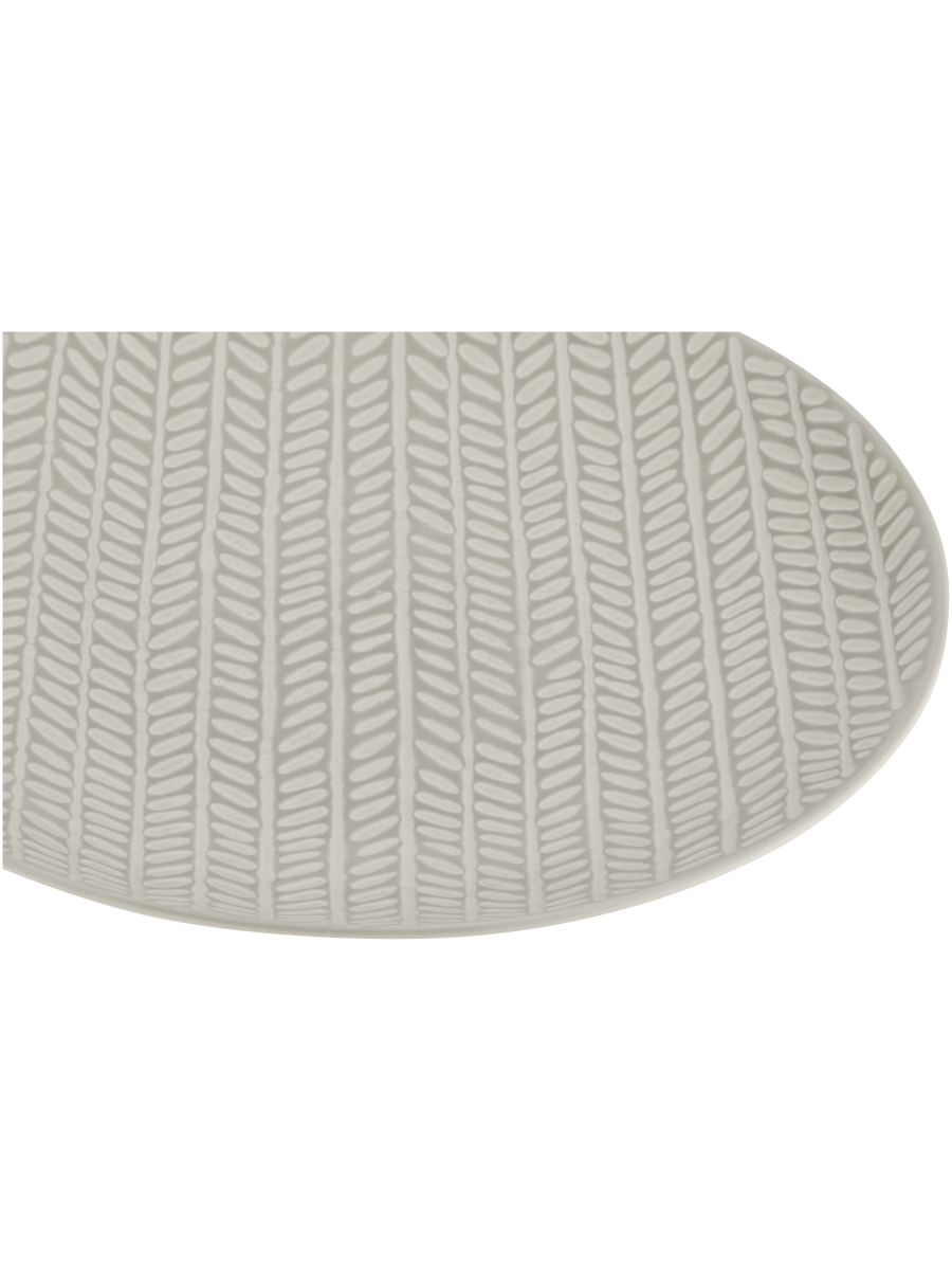 Patterned Ceramic Dinner Plate