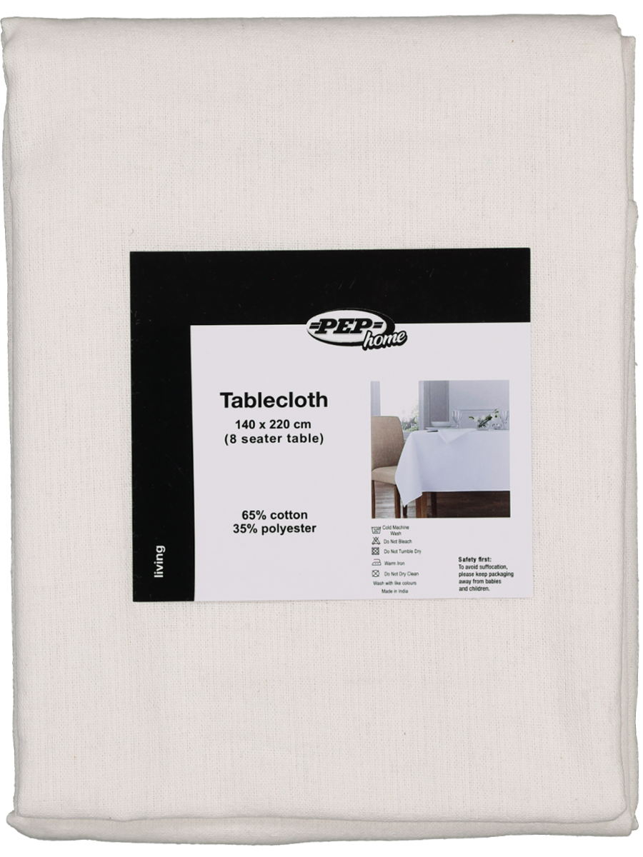 White Tablecloth