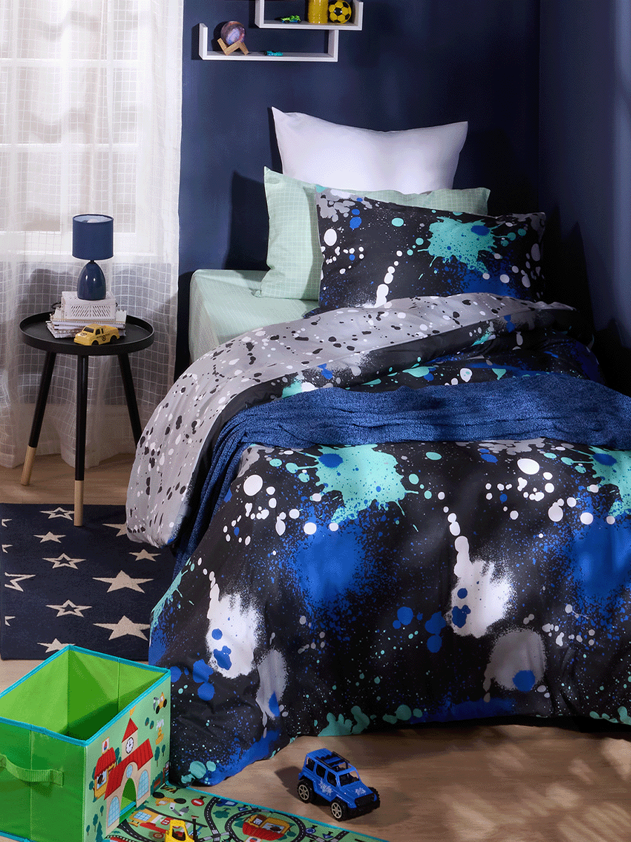 Printed Three Quarter Kids Duvet Cover