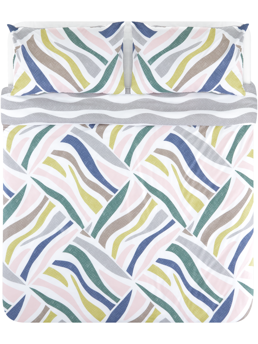 Double Bed Avalin Print Duvet Cover