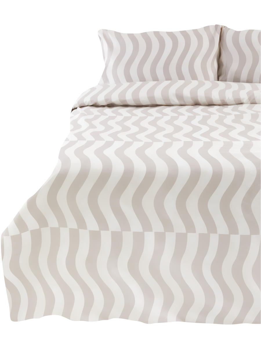 Waves Duvet Cover Set Double