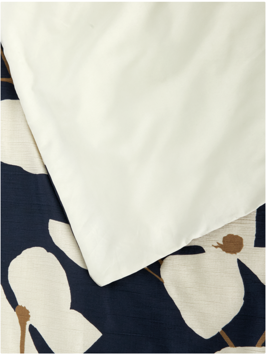 Textured Evie Floral Duvet Cover Set King