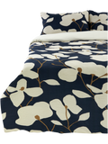 Textured Evie Floral Duvet Cover Set King (2)