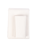Kb White Cotton Rich Duvet Cover