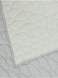 Grey And Natural Quilted Comforter Queen (2)