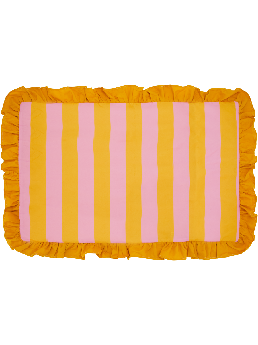 2 Pack Standard Frill Printed Pillowcase