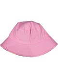 Pink Reversible Bucket Hat