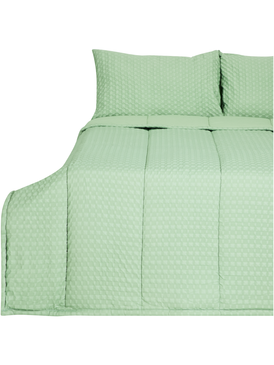 Checkered Weave Comforter Set King