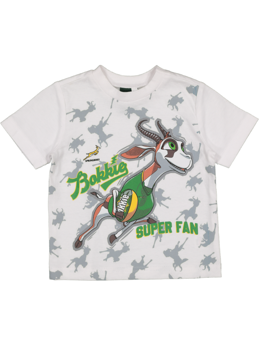 Short Sleeve White Bokkie T-Shirt
