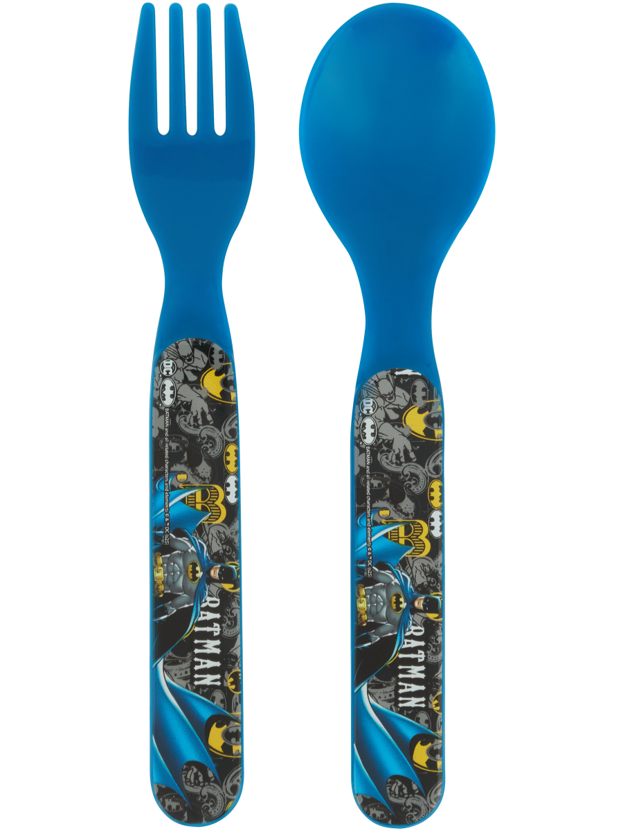Batman Spoon And Fork Set