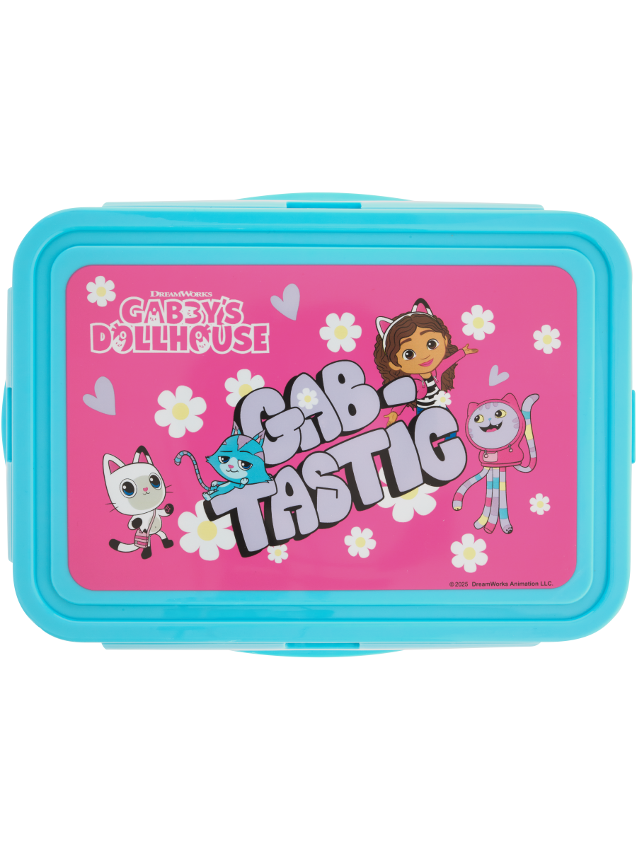 2 Divider Gabby'S Dollhouse Lunch Box