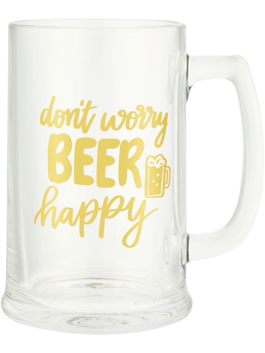 Beer Glass With Handle