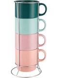 Stacking Mugs In Holder