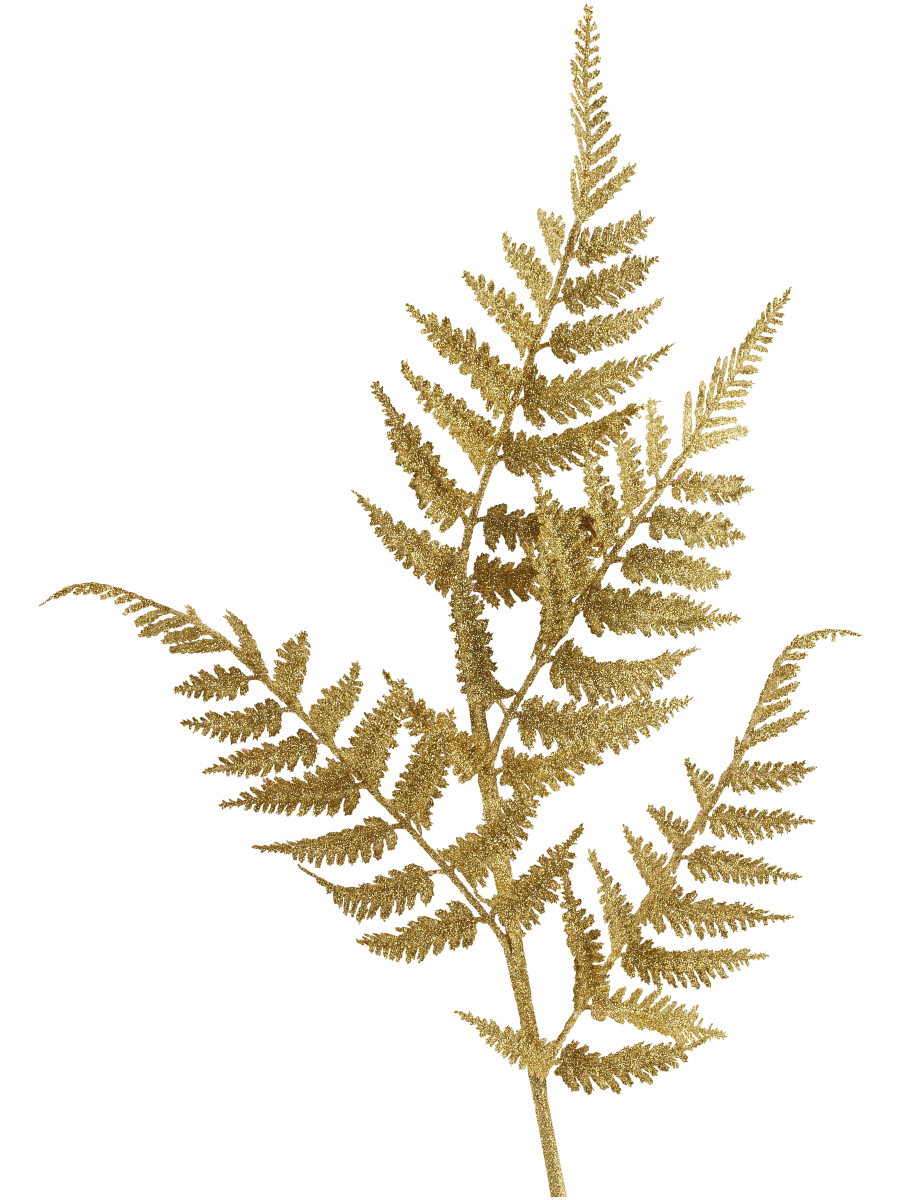 Gold Fern Artificial Flowers