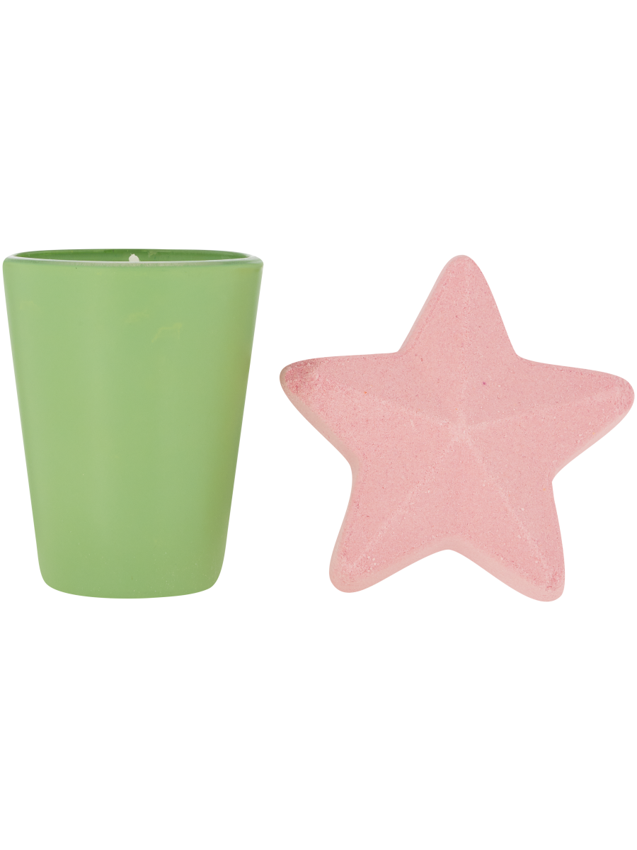 Christmas Candle & Bath Bomb Set