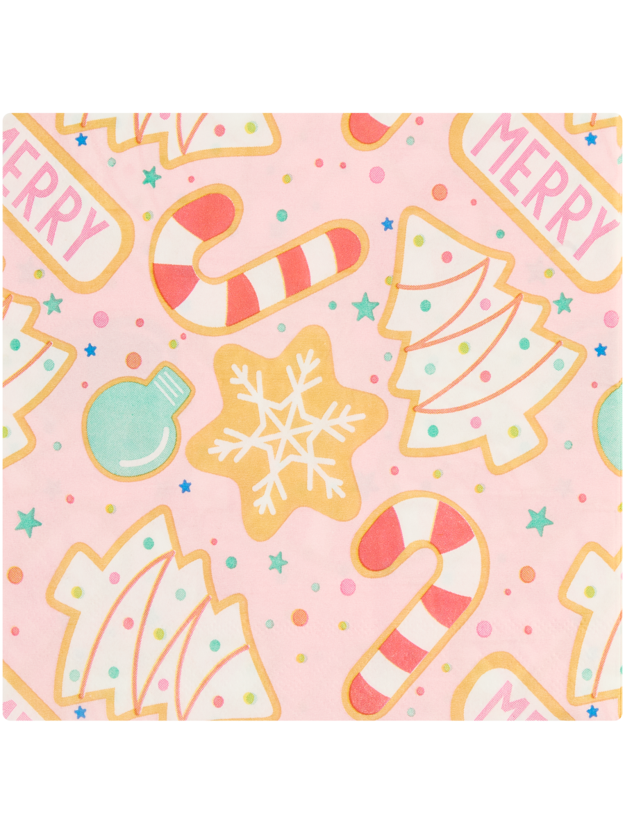 Two-Ply Christmas Themed Serviettes