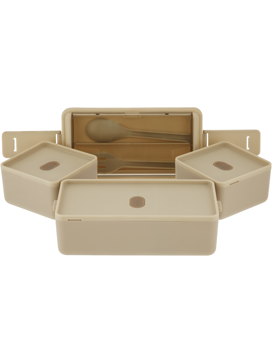 Multi-Compartment Lunch Box