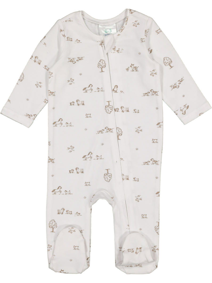 Graphic Long Sleeve Babygrow