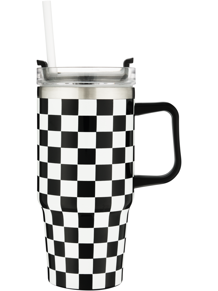 Checkered Tumbler